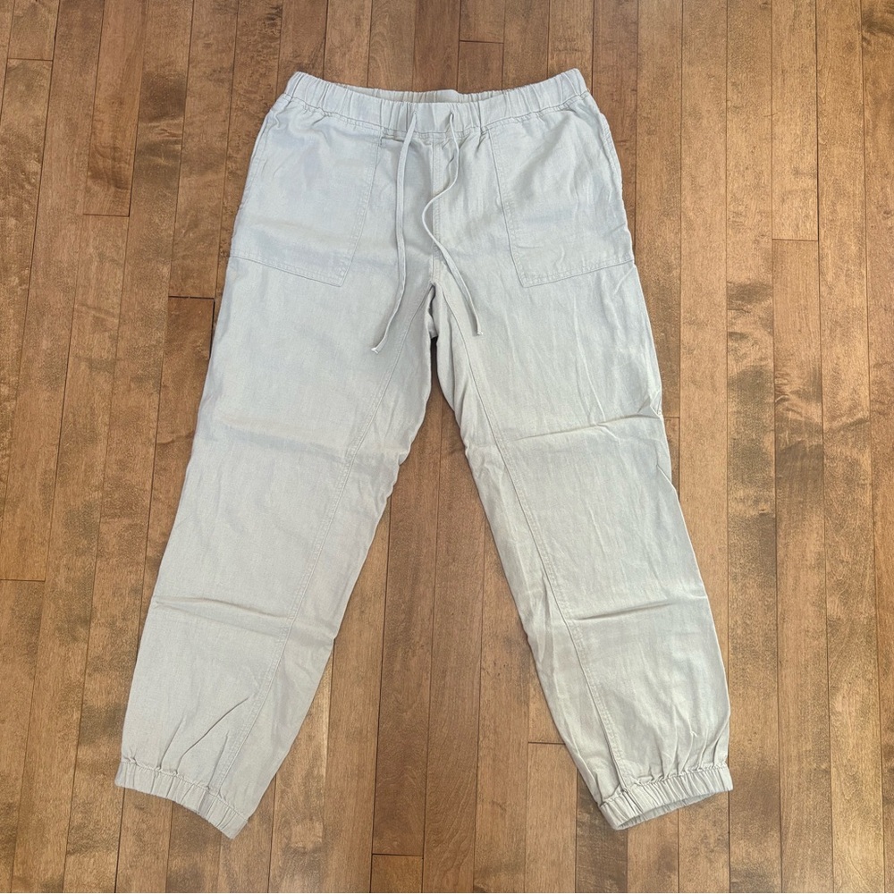 Tan/Linen Joggers
